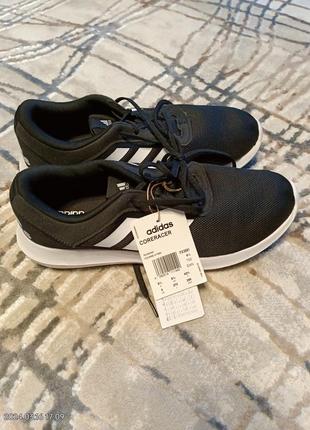 Кросівки adidas coreracer fx3581,  42' 2/3, оригінал 100% колір core black1 фото