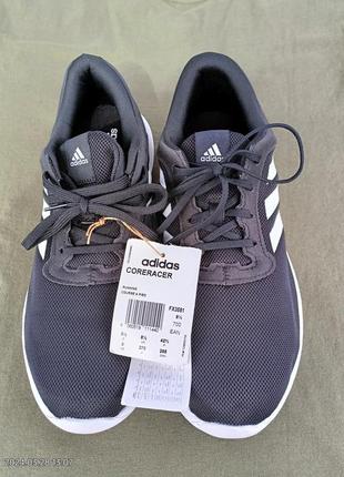 Кросівки adidas coreracer fx3581,  42' 2/3, оригінал 100% колір core black2 фото