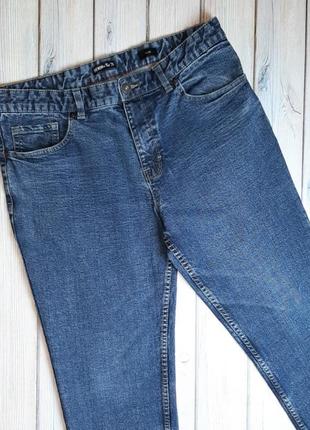 Перепродаж фирменные зауженные синие мужские плотные джинсы tu, размер 48 - 503 фото