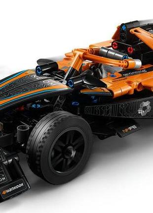 Конструктор lego technic автомобіль для перегонів neom mclaren formula e 452 деталі (42169)5 фото