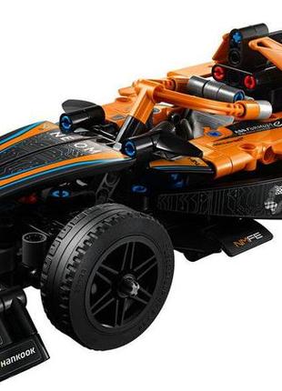 Конструктор lego technic автомобіль для перегонів neom mclaren formula e 452 деталі (42169)3 фото
