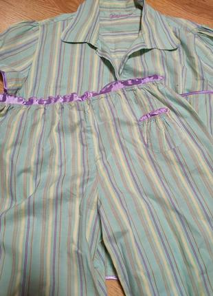 Тонкая хлопковая пижама2 фото