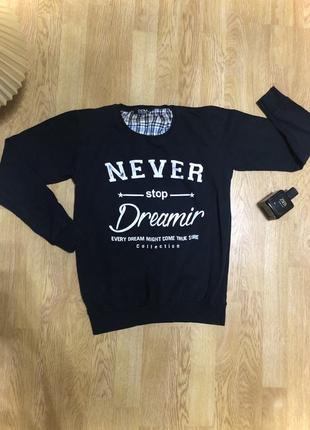 Чорно-білий світшот bdm collection