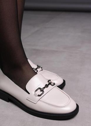 Туфли женские fashion katie 3583 37 размер 24 см бежевый