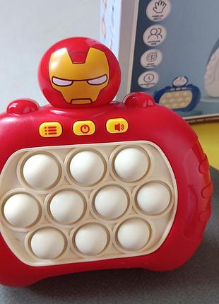 Детская электронная приставка консоль антистресс электронный поп it pop it