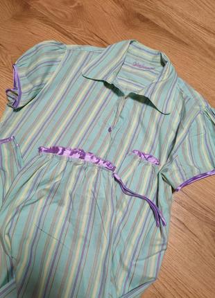 Тонкая хлопковая пижама7 фото
