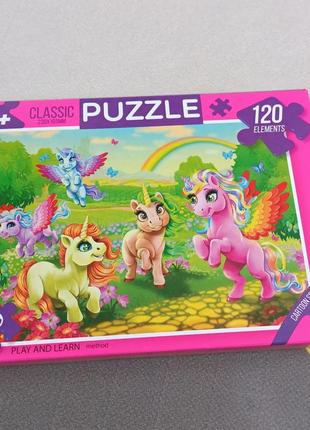 Пазлы пони, 120 элементов danko