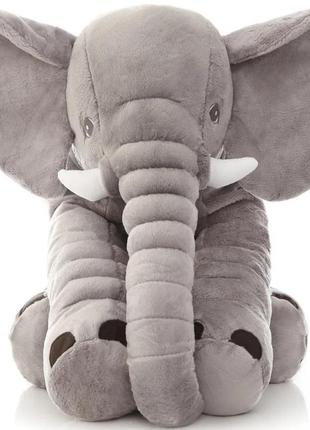 М'яка іграшка обіймашка слон 60 см my kigu плюшевий