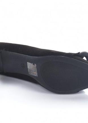 Замшеві чорні туфлі човники шпилька чарочка розмір 37 403 фото