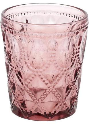 Набір 6 склянок siena toscana 350мл daymart , скло пурпурне