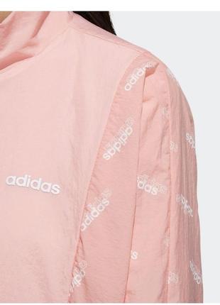 Легкая нейлоновая курточка adidas 🩷4 фото