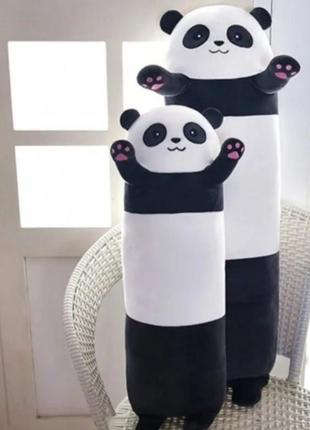 Мягкая игрушка подушка обнимашка панда 110см