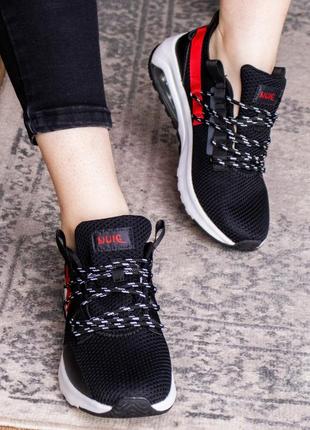 Женские кроссовки fashion ninja 1570 36 размер 23 см черный7 фото