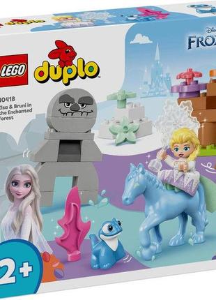 Конструктор lego duplo disney ельза й бруні в зачарованому лісі 31 деталь (10418)