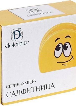 Серветниця "funny smile" керамічна 10.7х5х8.4см daymart3 фото