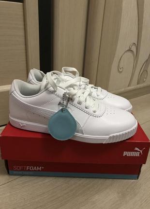 Кросівки puma carina slim sl white 37,5 (23,5 cm)1 фото