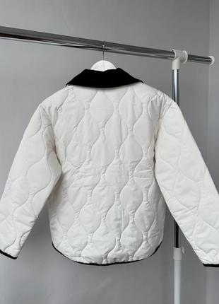Демисезонная женская куртка с карманами на весну осень2 фото