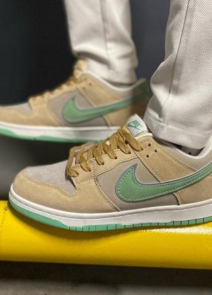 Новинка🤤  nike sb dunk beige&amp;green  ✅2 фото