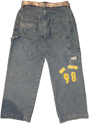 Baggy / rap jeans blue2 фото