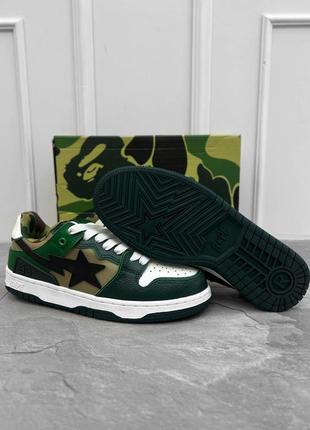 Force a bathing ape green5 фото