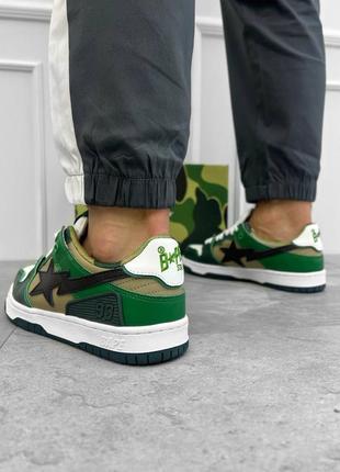 Force a bathing ape green 3