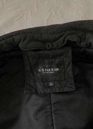 Черная демисезонная куртка g-star raw8 фото