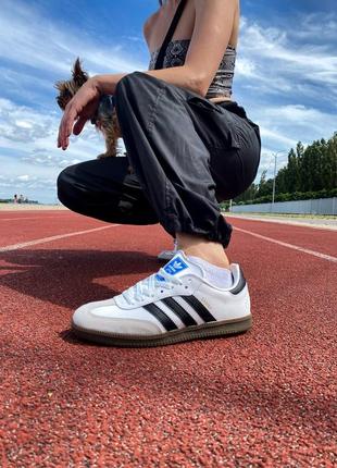 Унісекс adidas samba og vegan low white black