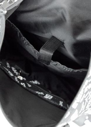Рюкзак ролл sambag унісекс rolltop milton чорний з принтом "sambag"7 фото