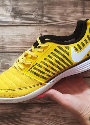 Футзалки nike dodge lunar gato ii ic / бампи залки найк лунар гато 2