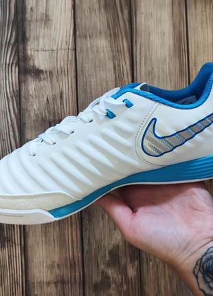 Футзалки nike tiempo legend х ic / бампы залки найк темпо тиемпо легенд 103 фото