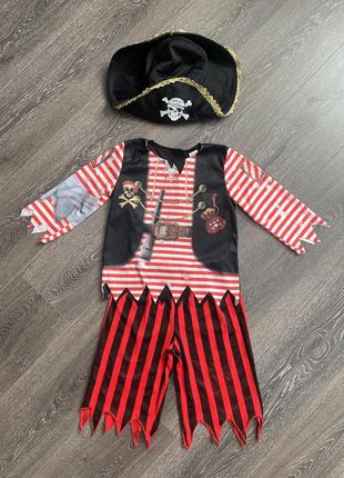 Карнавальный костюм пирата 4-6 лет