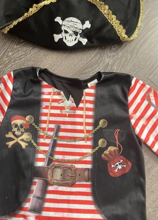 Карнавальный костюм пирата 4-6 лет2 фото