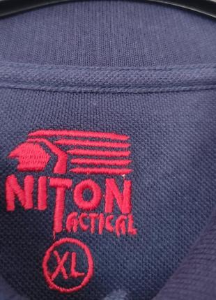 Футболка polo  тактична котонова niton tactical  роз. 50-523 фото