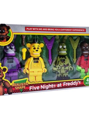 Игровой набор фигурок freddy's night hg-3305-3 с аксессуарами