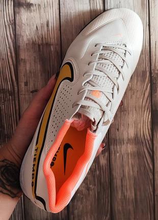 Футбольные сороконожки nike tiempo legend 9 tf стоноги многошиповки для футбола найк темпо тиемпо легенд5 фото