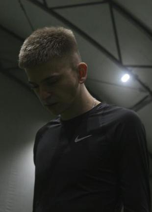 Комплект мужского термобелья nike pro combat черный3 фото