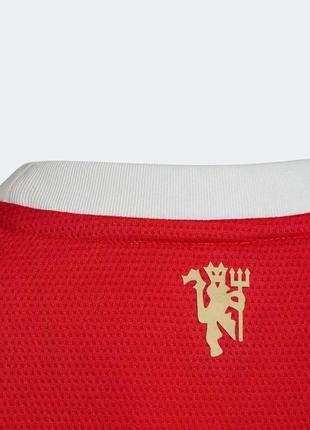 Футбольна ігрова футболка (джерсі) adidas manchester united (s-xl)5 фото