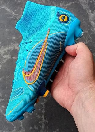 Футбольні бутси nike mercurial superfly vii cr7 pro fg / копи для футболу найк меркуріал суперфлай кріштіано роналдо 7