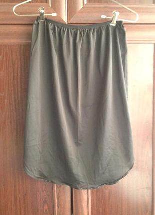 Чорна спідня спідниця, підспідничник st.michael англія