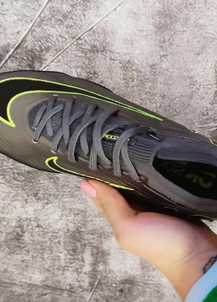 Футбольні сороконіжки nike mercurial air zoom vapor xv tf стоноги для футболу найк меркуріал аір аїр зум вапор 155 фото