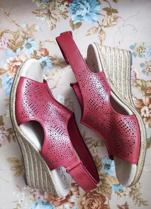 Босоножки clarks кожа
