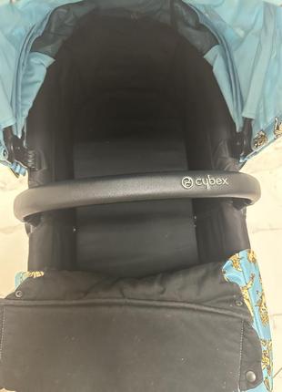 Люлька cybex priam by jeremy scott cherub blue.4 фото