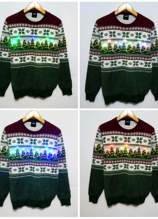 Burton новорічний светр
