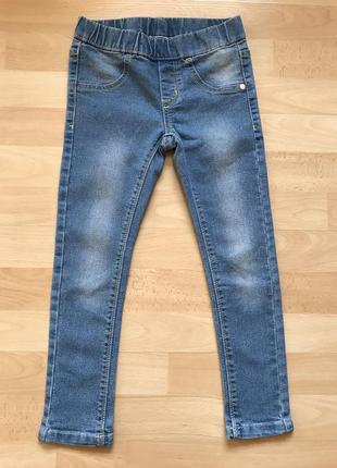 Джеггинсы, джинсы для девочек на рост 110/116 см3 фото