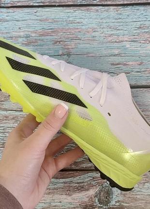 Футбольні сороконіжки adidas x speedportal.1 tf стоноги багатошиповки для футболу адідас ікс 10 спідпортал