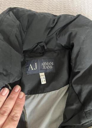 Куртка пуховая armani jeans2 фото