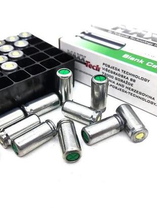 Патрон холостий maxxtech 9 мм пістолетний zinc plated2 фото