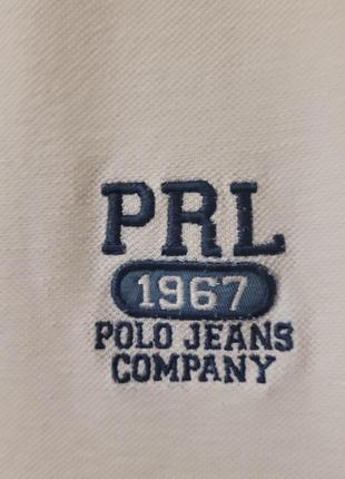 Мужское коттоновое поло от polo jeans co. p l4 фото