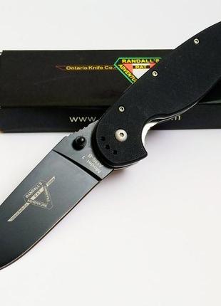 Ніж ontario криса rat folder model 1 black