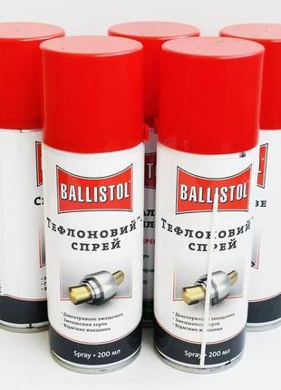 Мастило тефлонове klever ballistol teflon spray 200 ml балістол